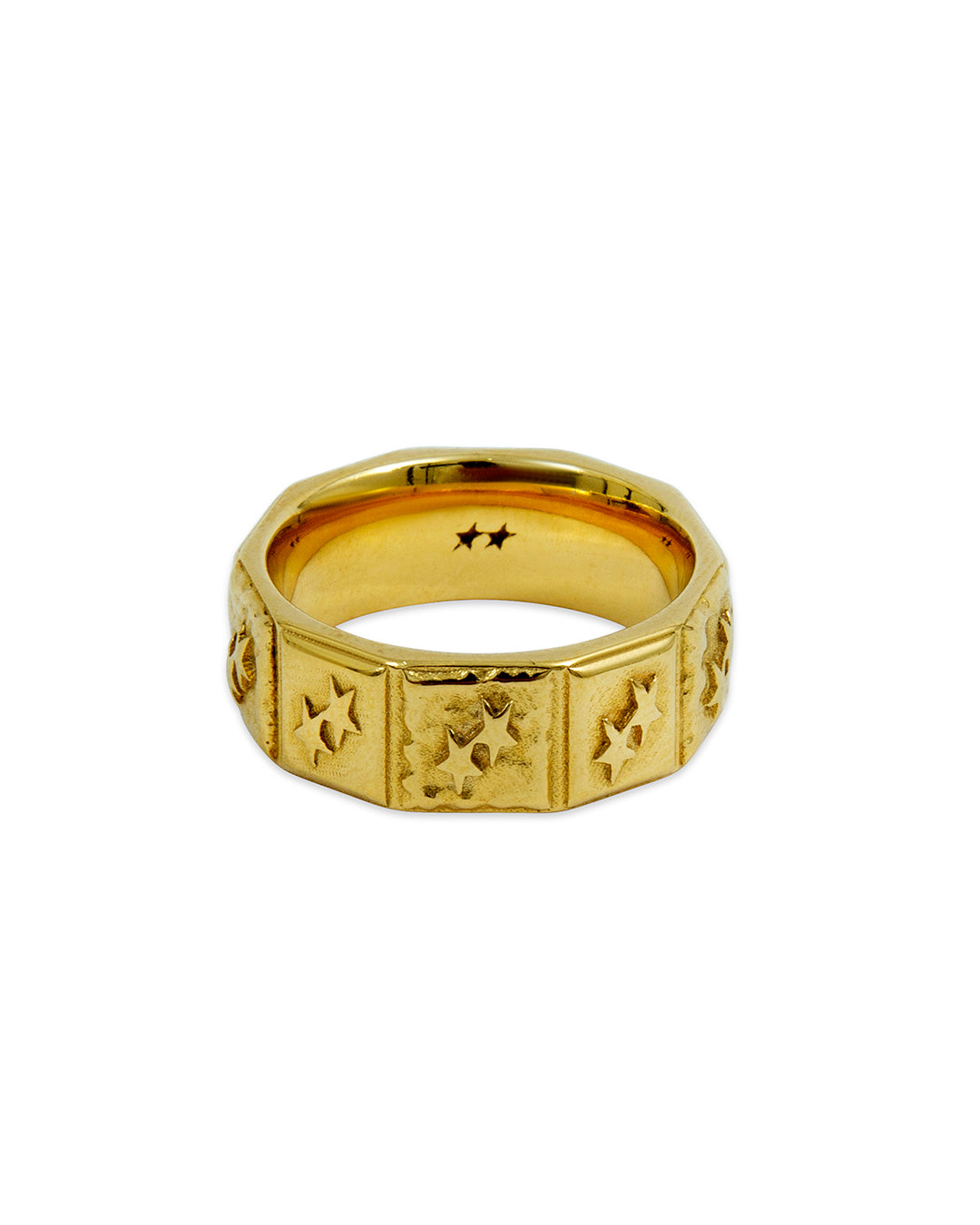 Block Band Ring