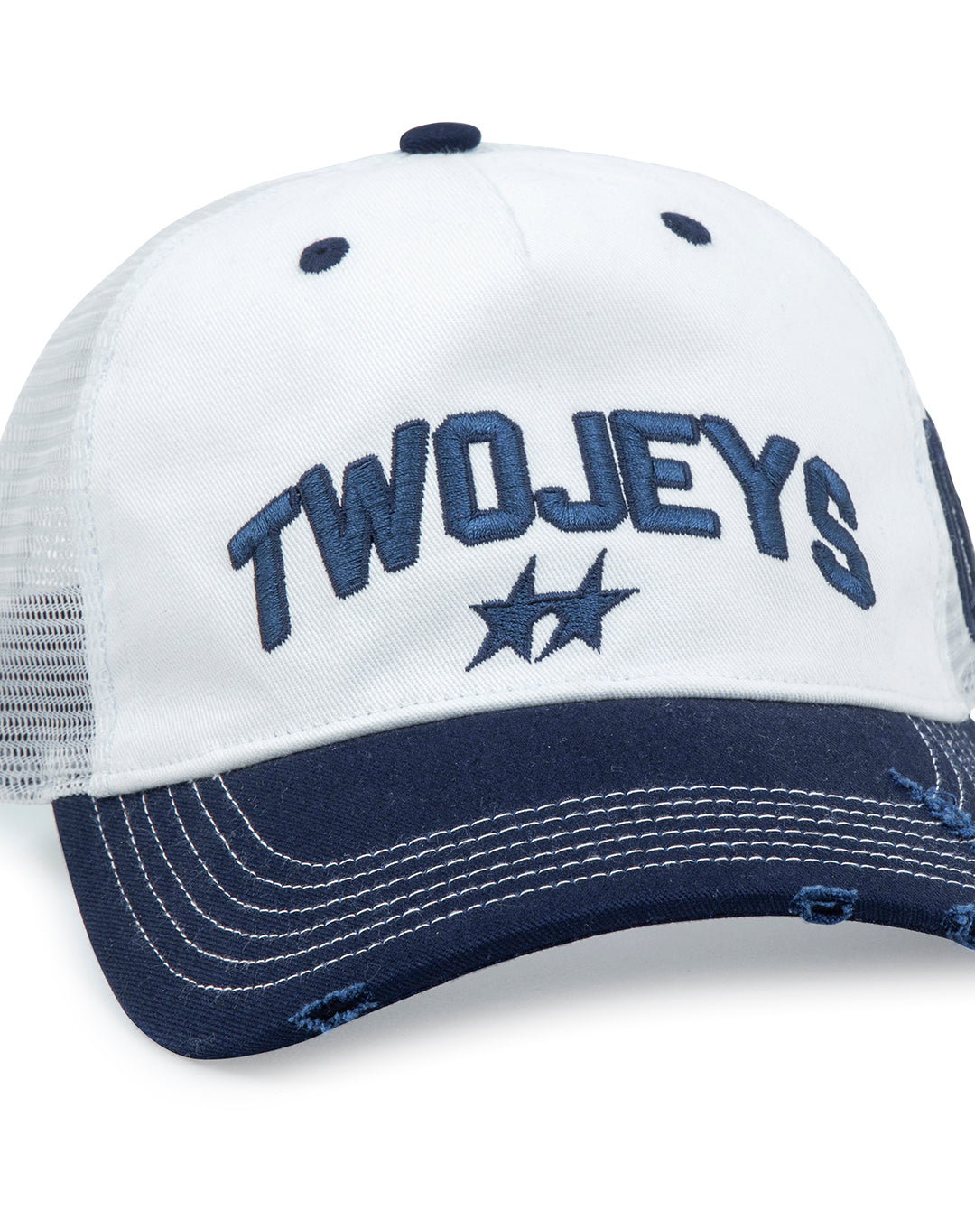 White Icon Trucker