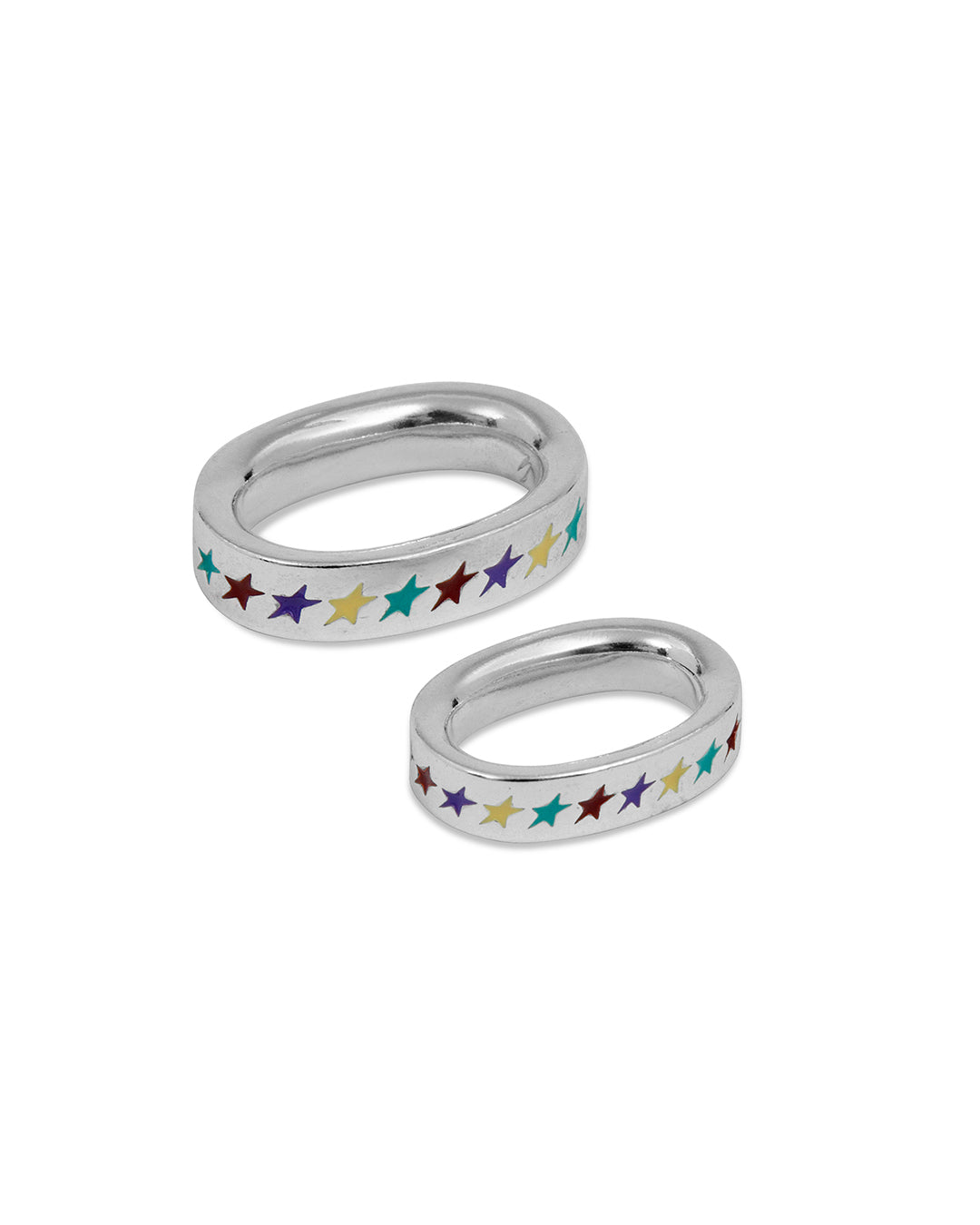 Enameled Multicolor Icon Link M