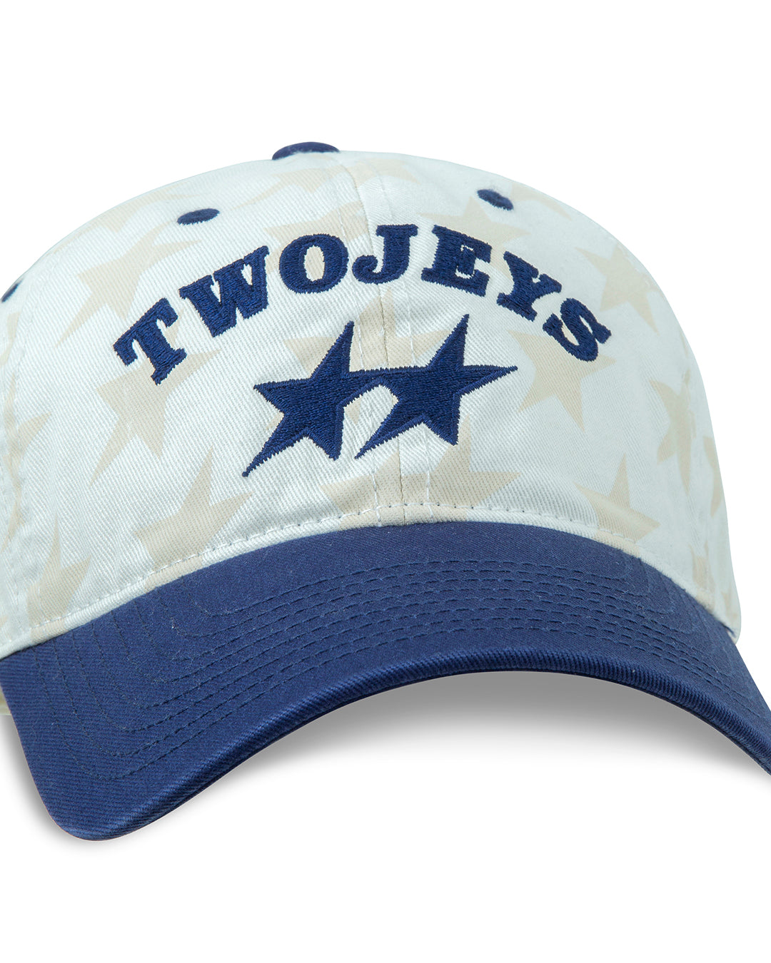 All-Over White Dad Cap