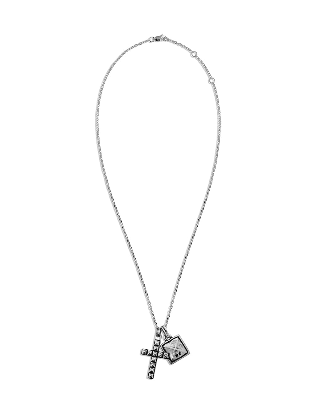 Studded Cross Necklace