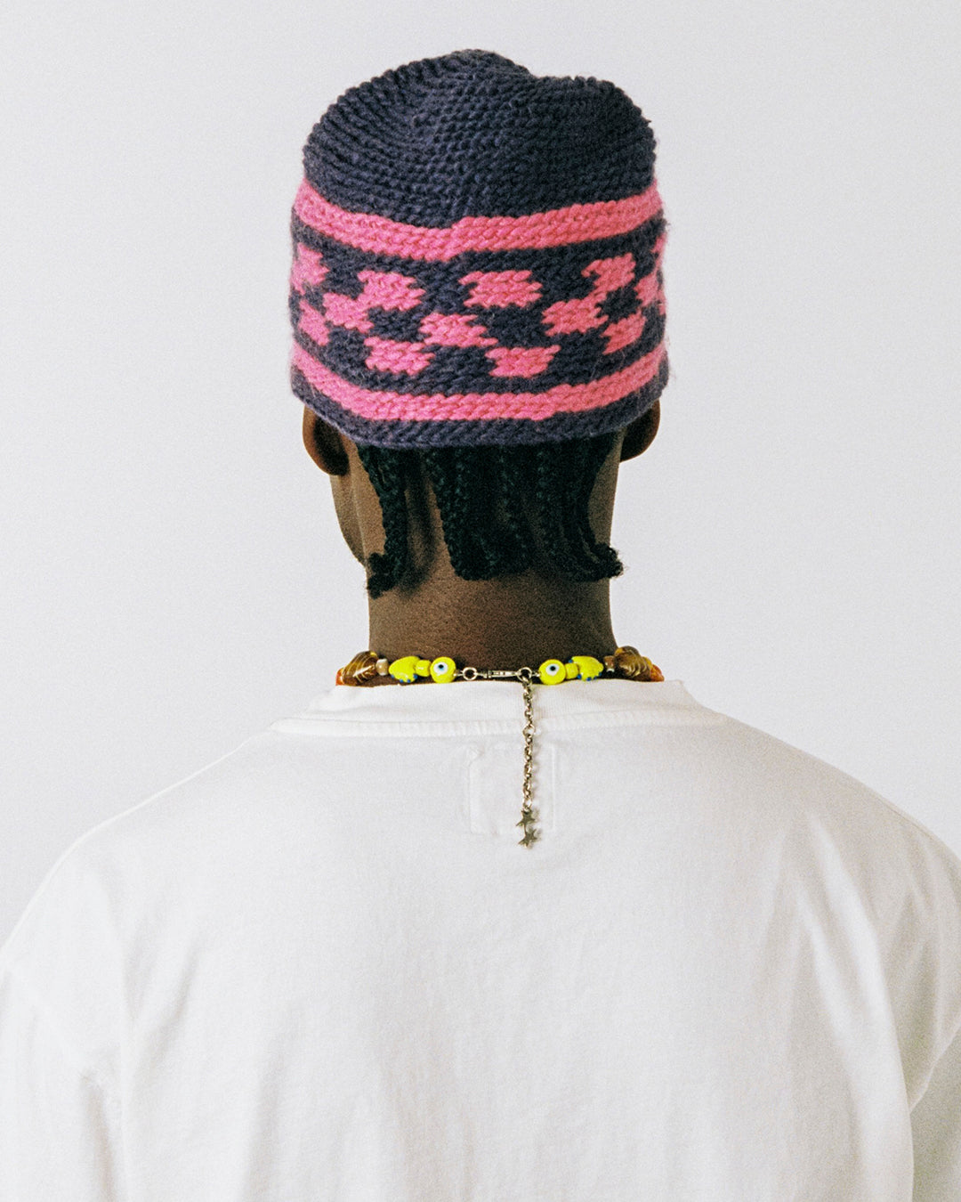 Knit Purple Beanie