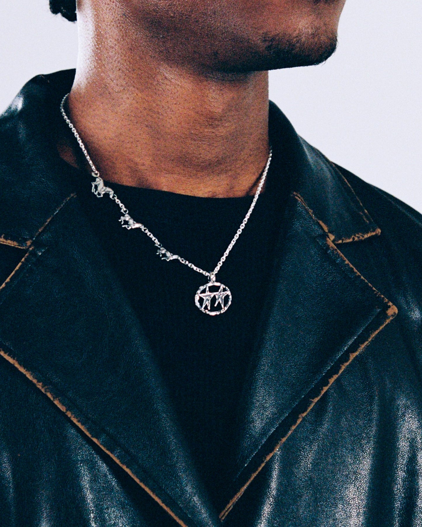 Superstar Three Horse Necklace