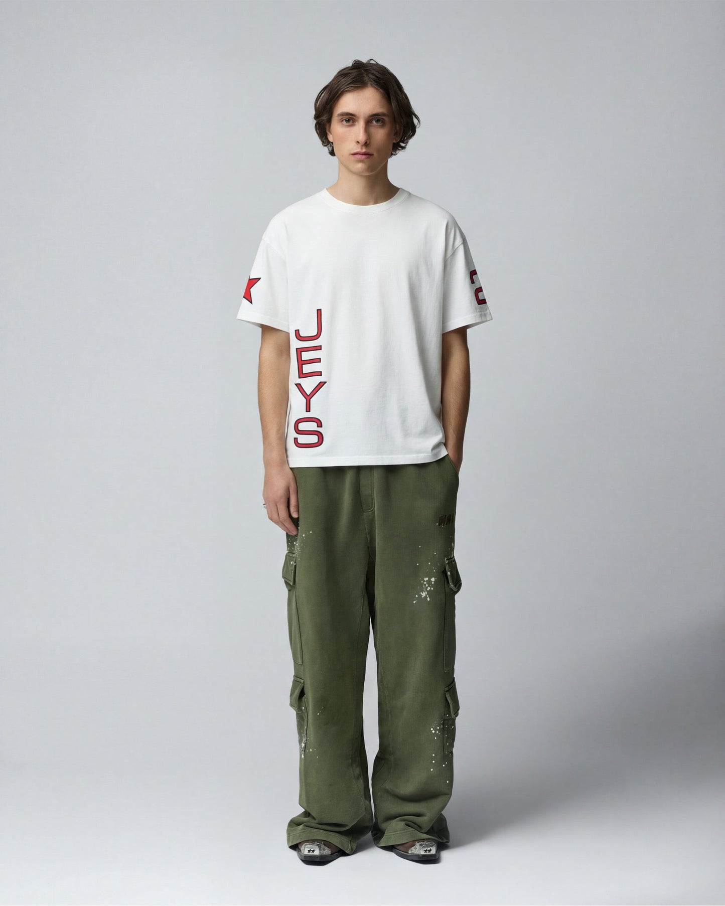 2 JEYS Tee White