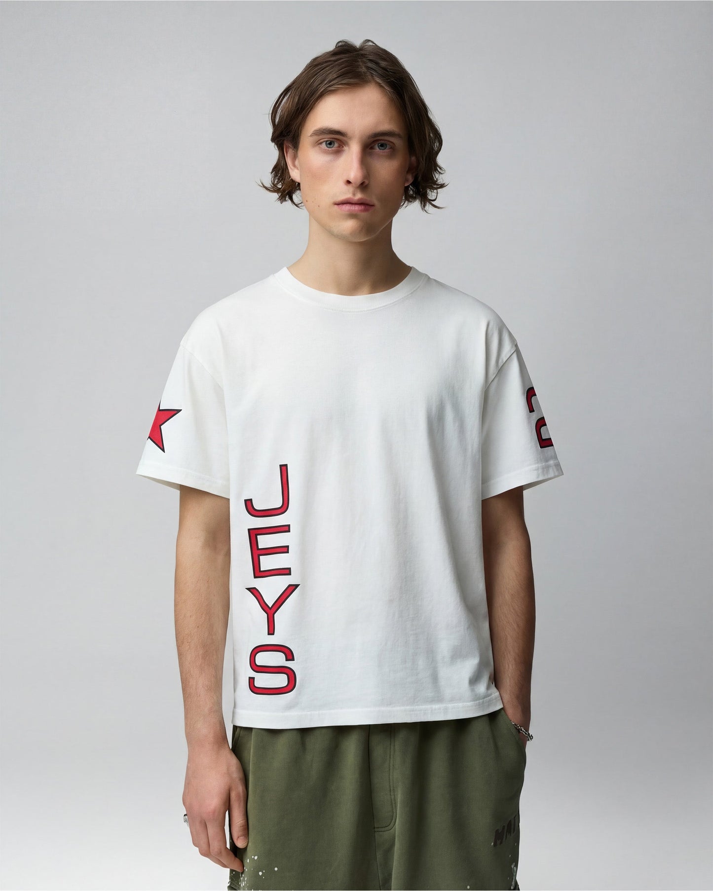 2 JEYS Tee White