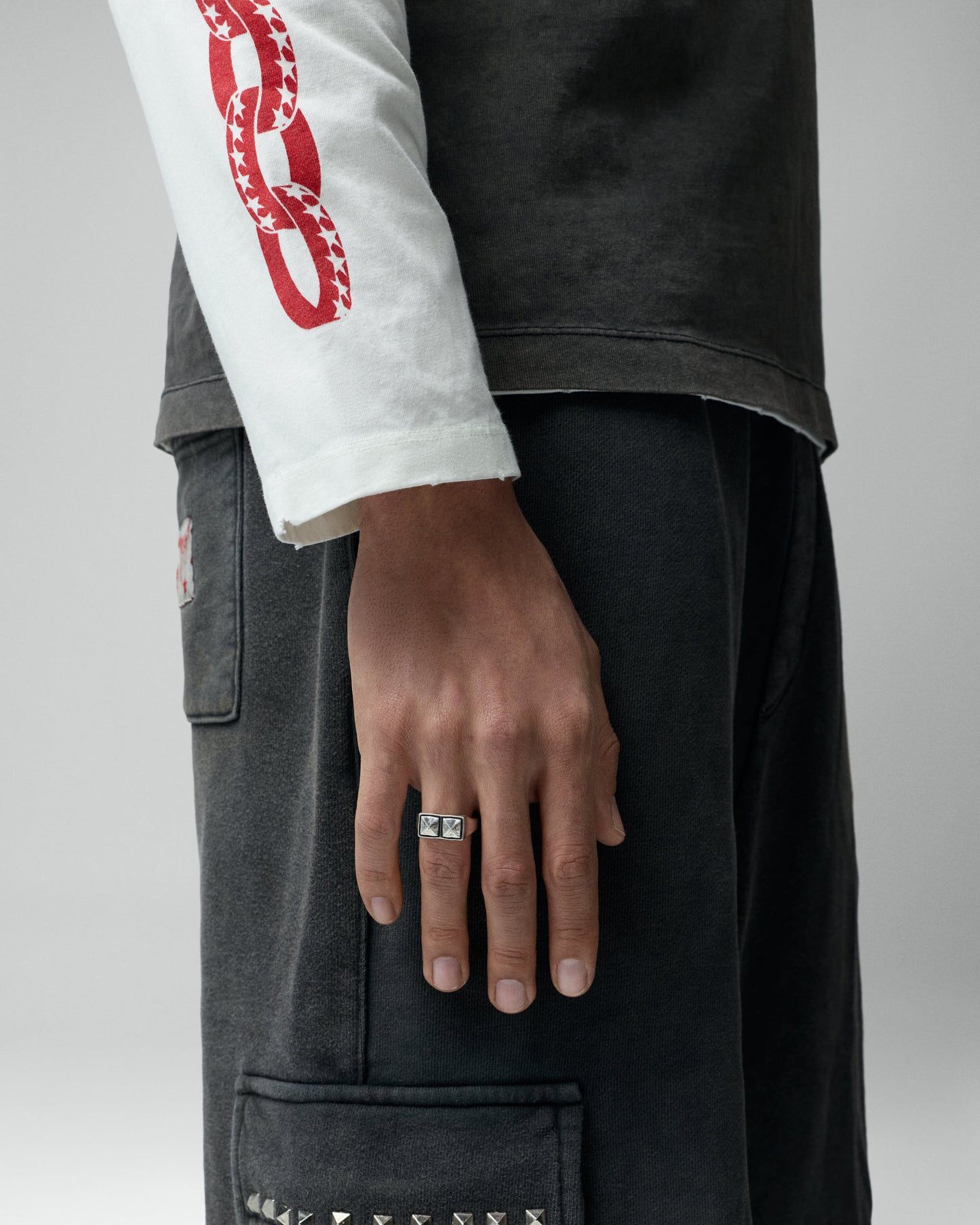 Two Studs Ring