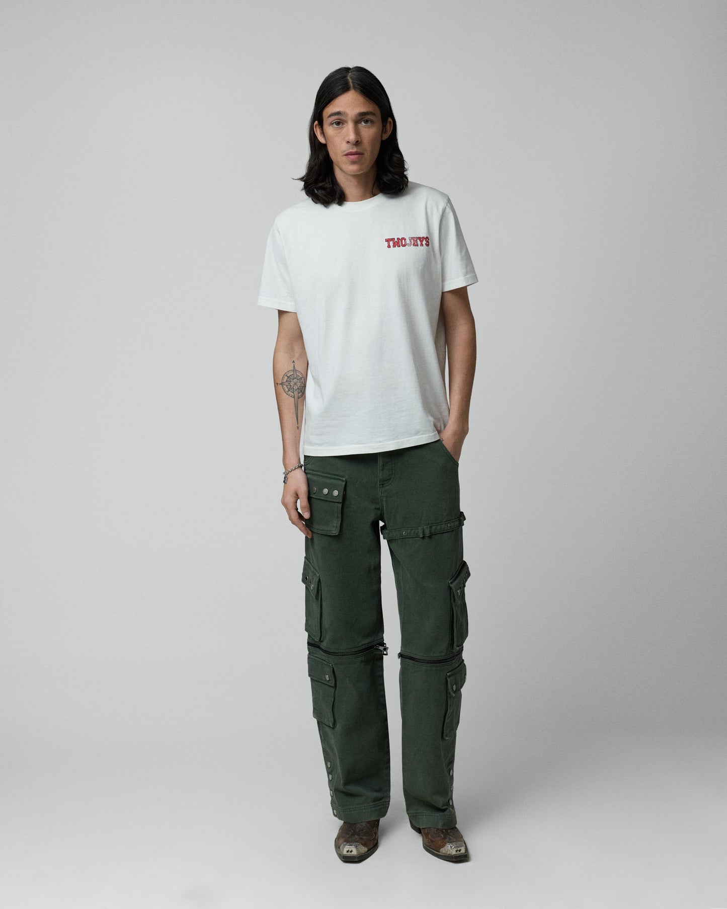 Sterling White Tee