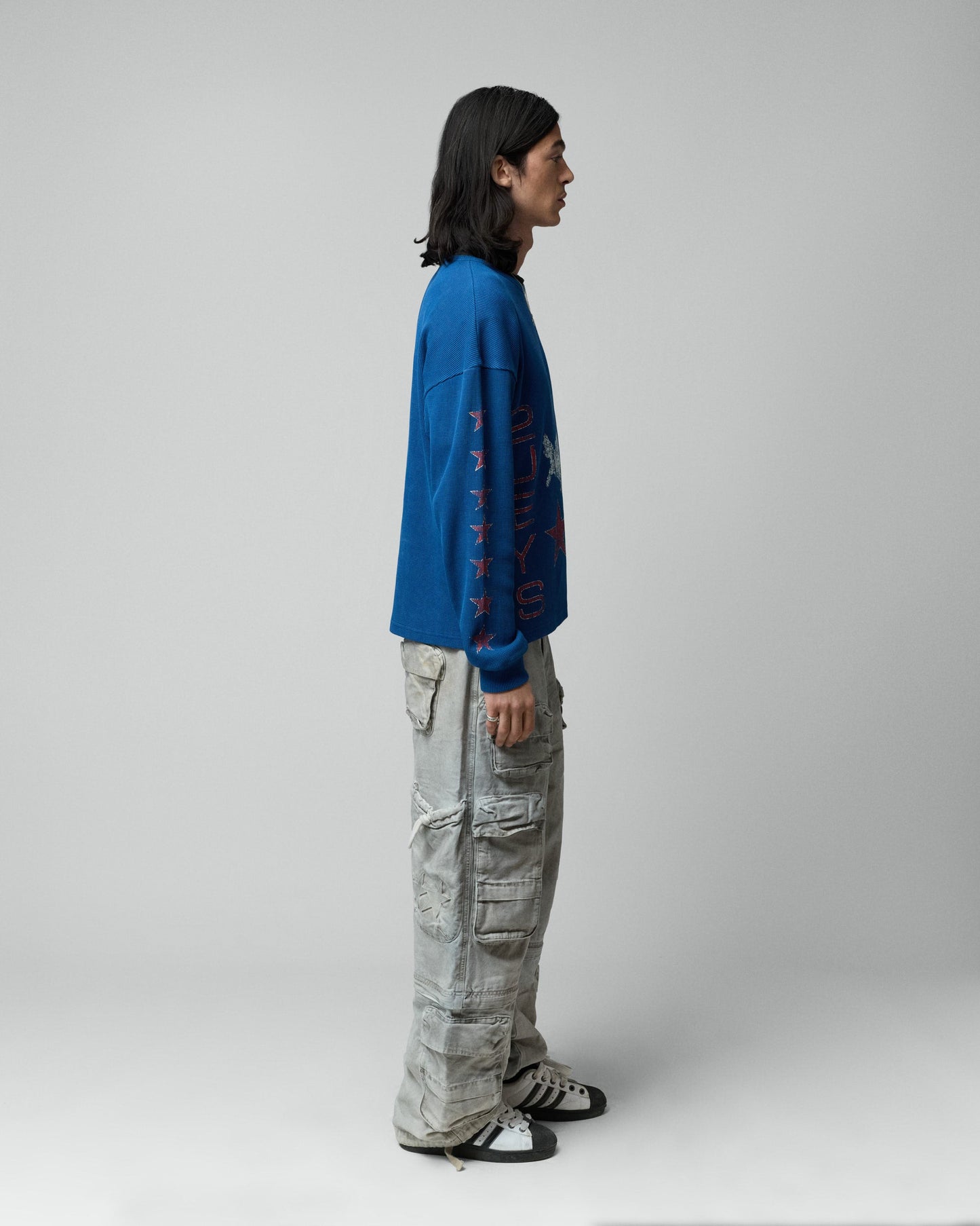 Sterling Waffle Longsleeve Navy