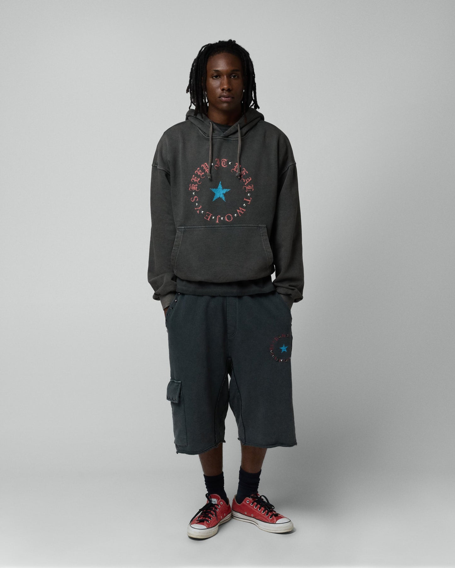 Keep It Real Black Hoodie