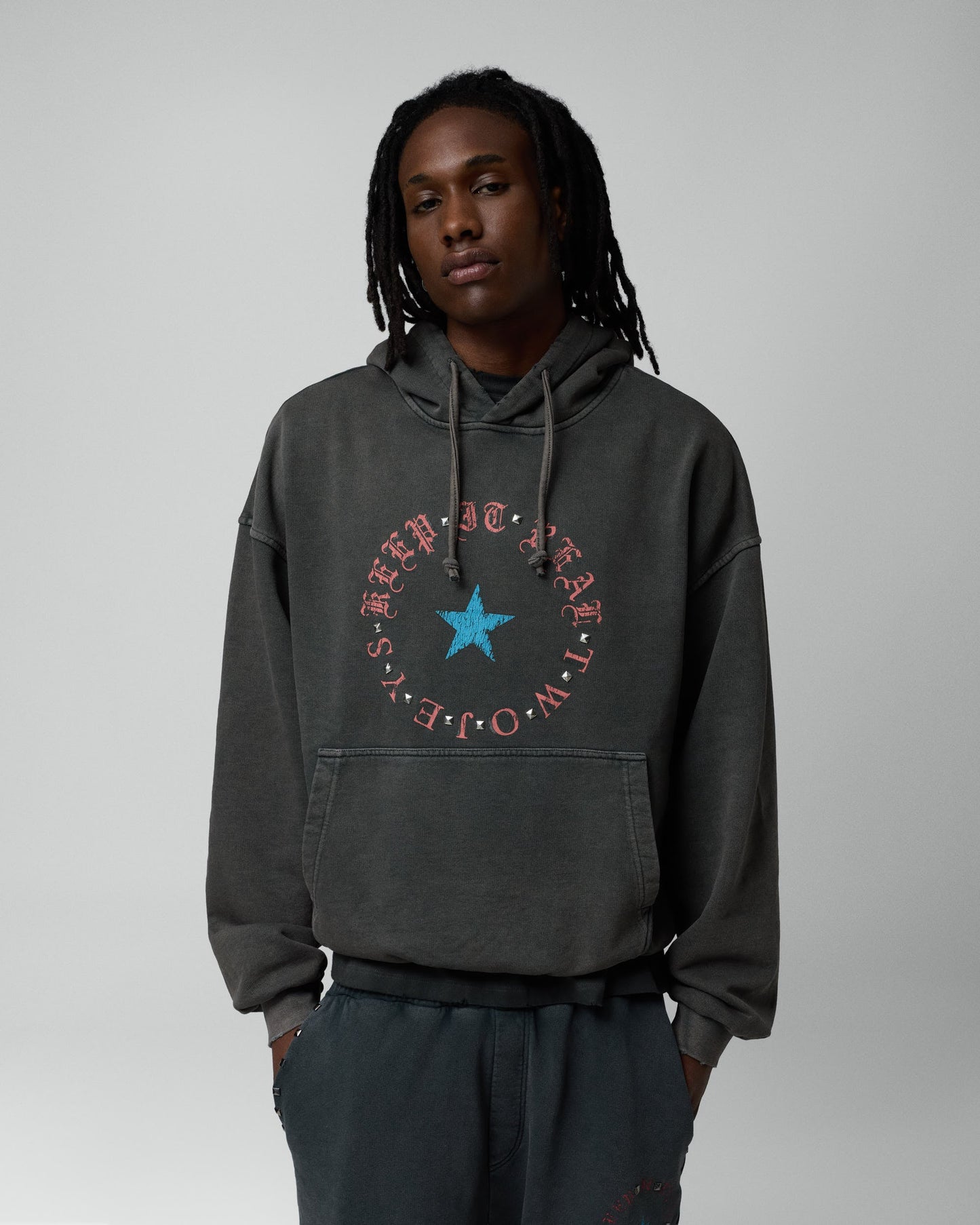 Keep It Real Black Hoodie
