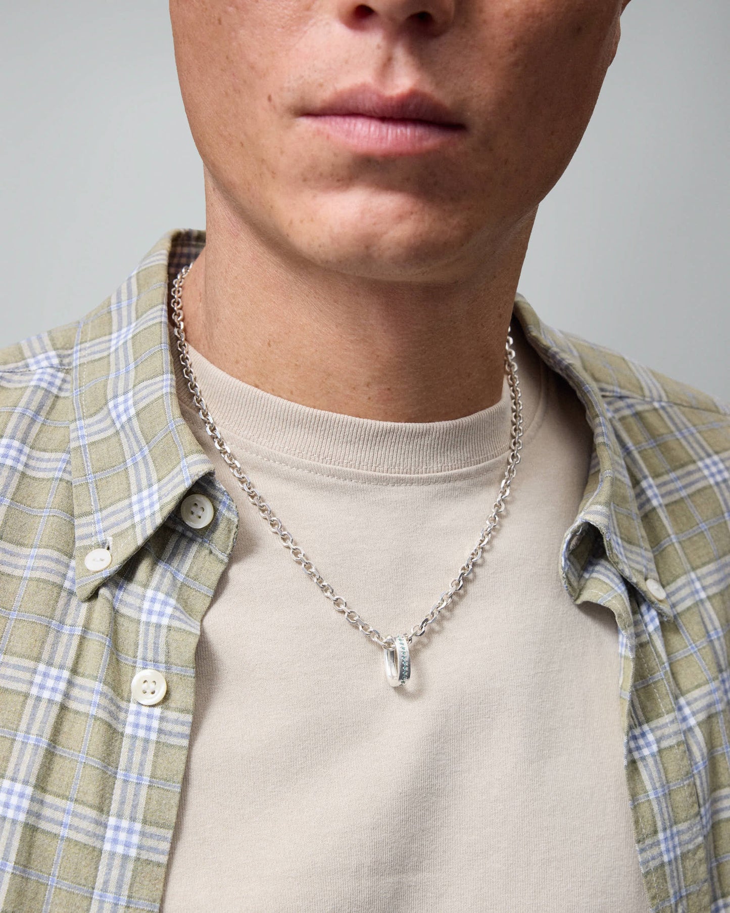 Icon Light Green Stone Link M