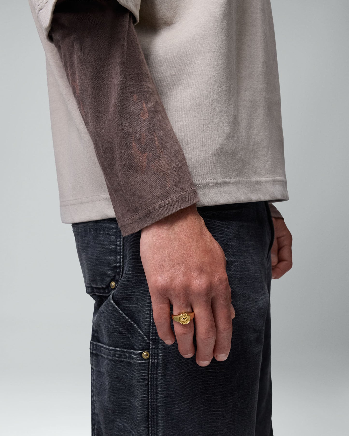 Octogonal Icon Ring