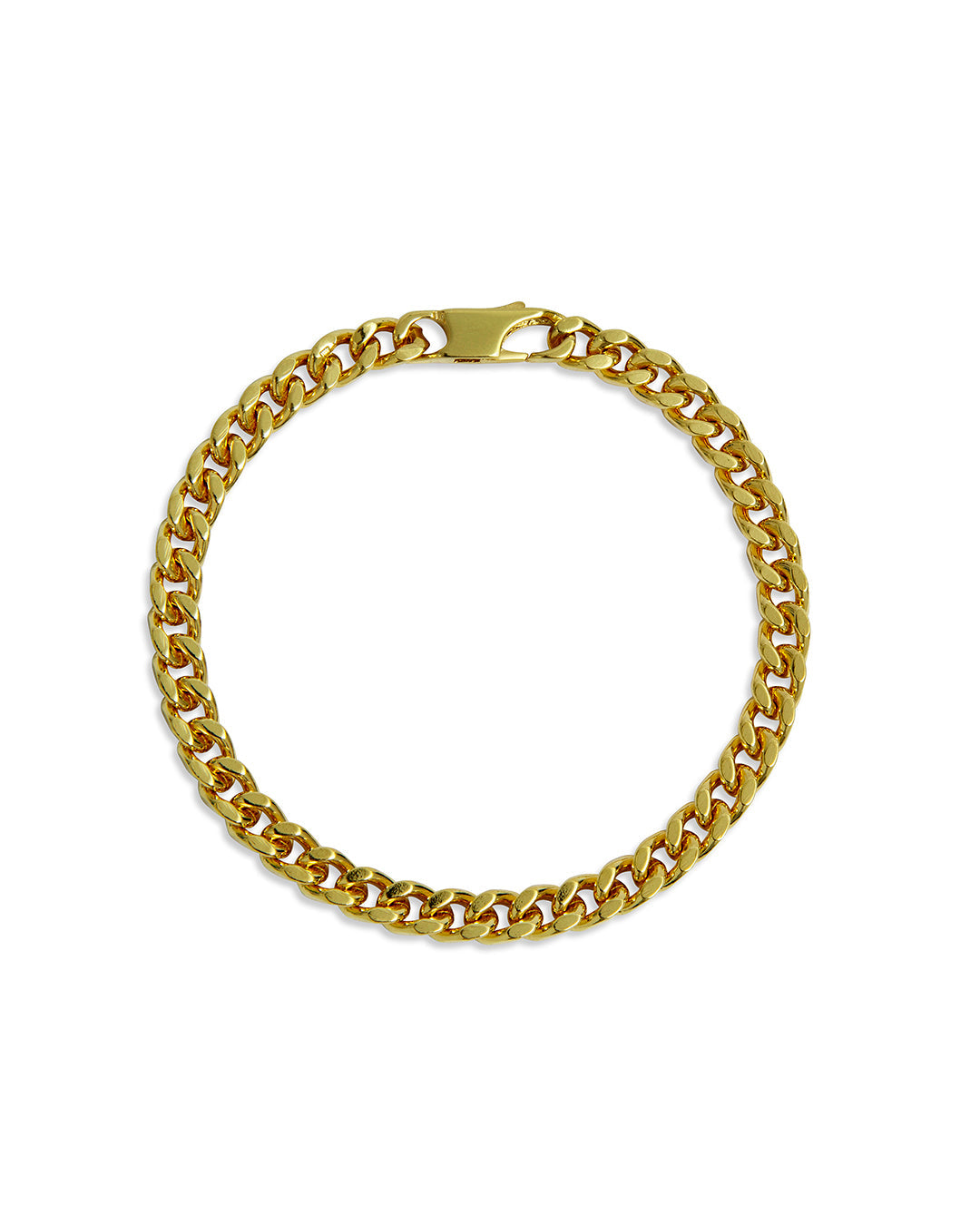 Unstoned Cuban Bracelet