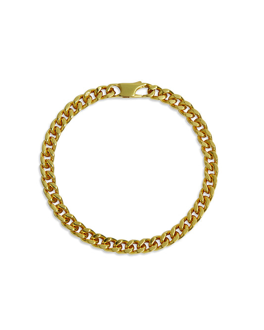 Unstoned Cuban Bracelet
