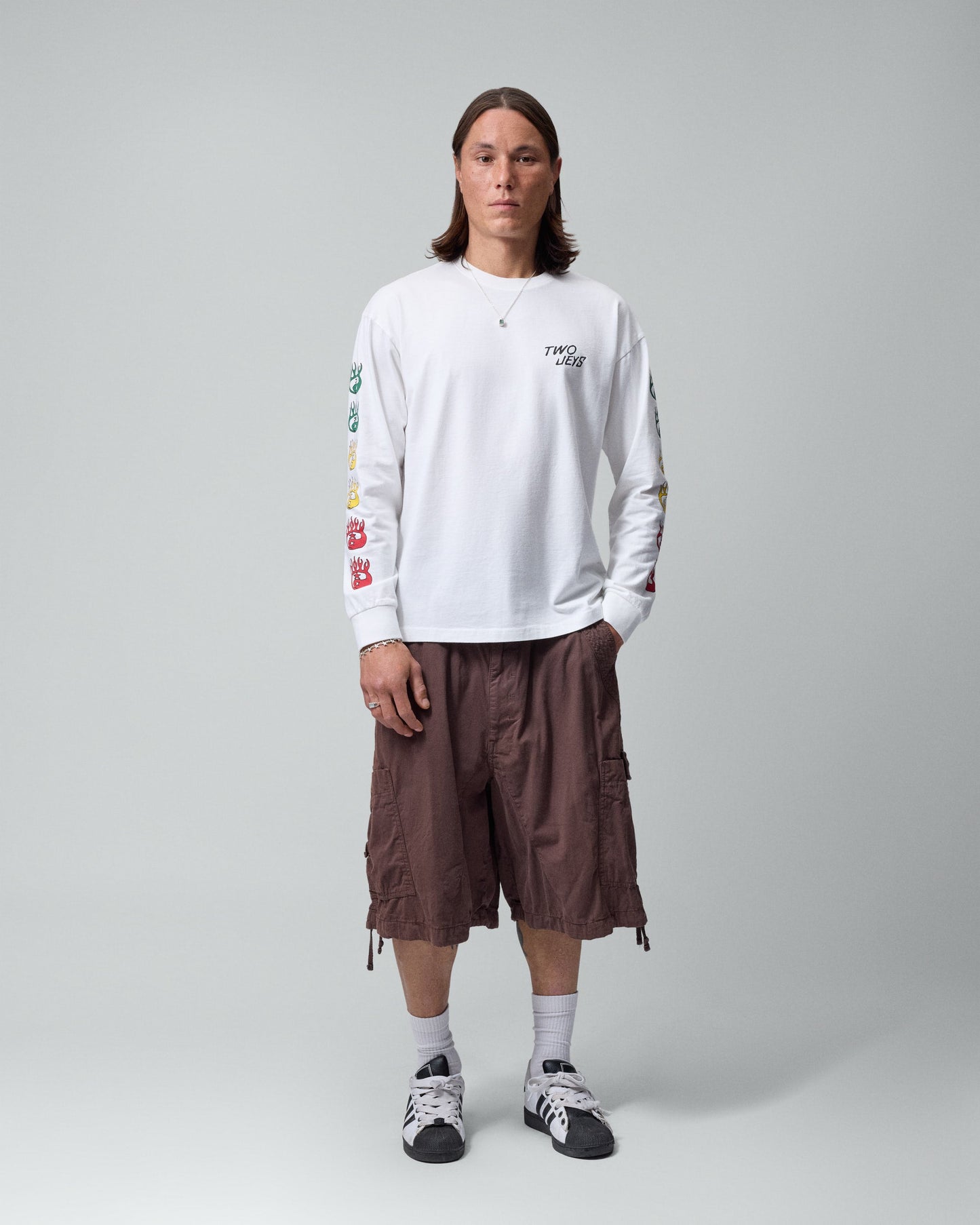One Love White Longsleeve