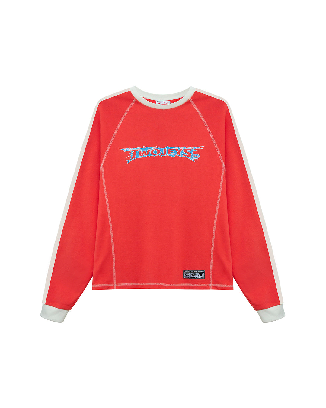 Beach Bum Red Longsleeve