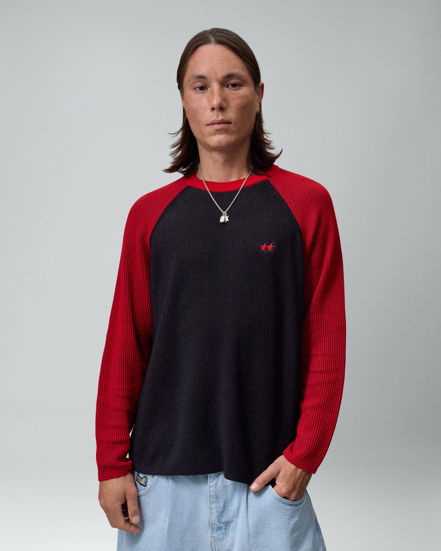 Sun Black Knit Sweater