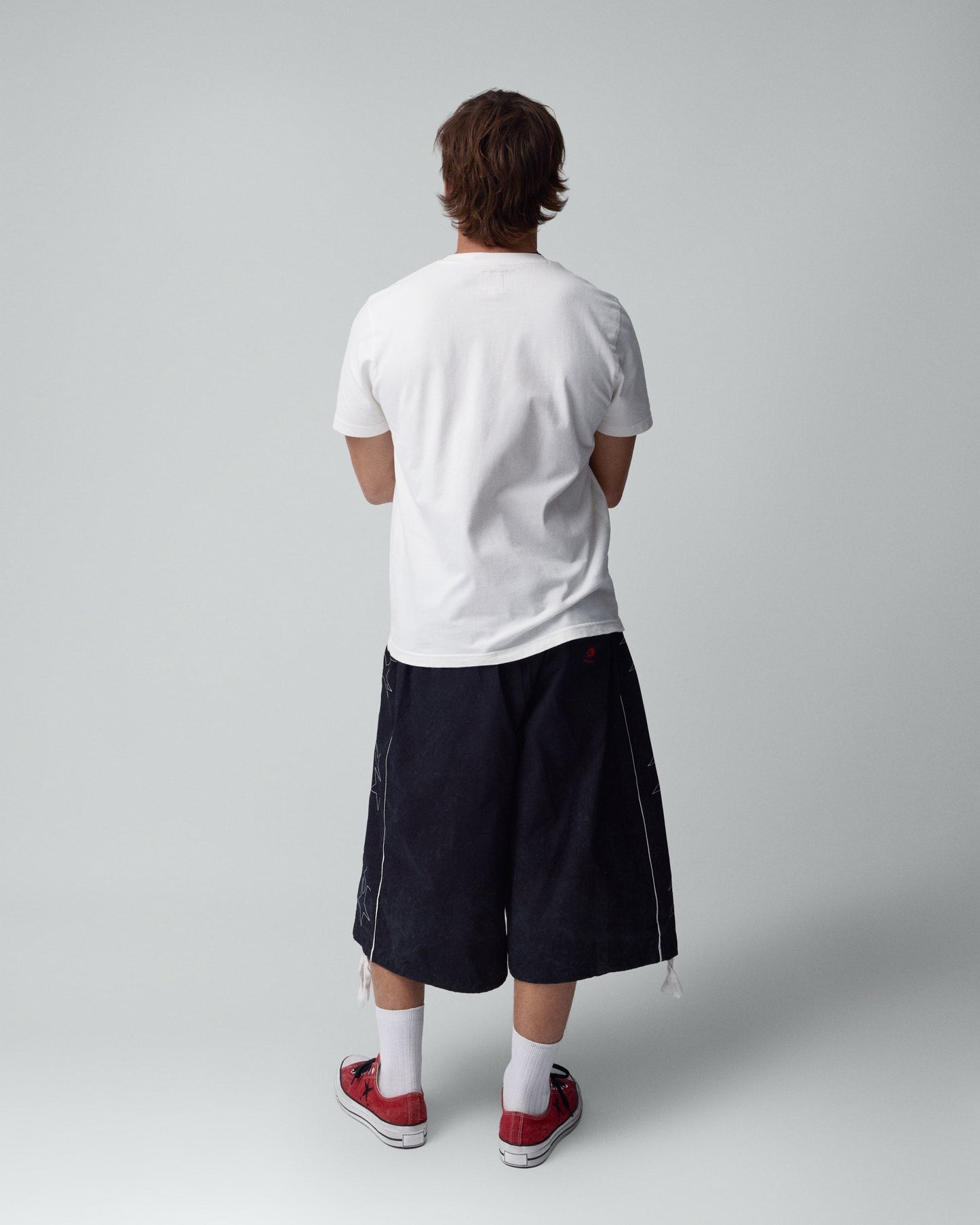 Same Energy White Tee 1C