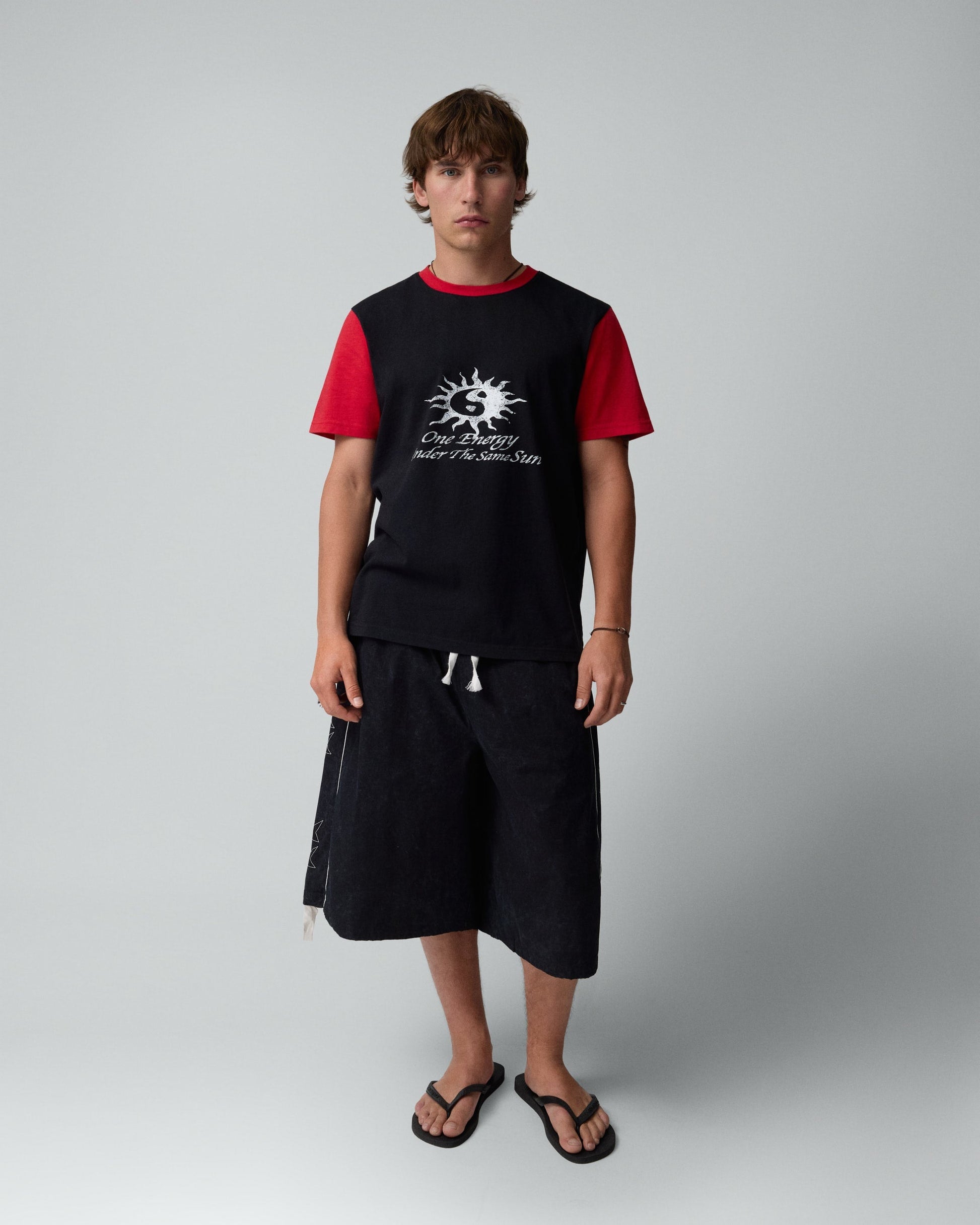 Icon Stars Black Track Pants 1A