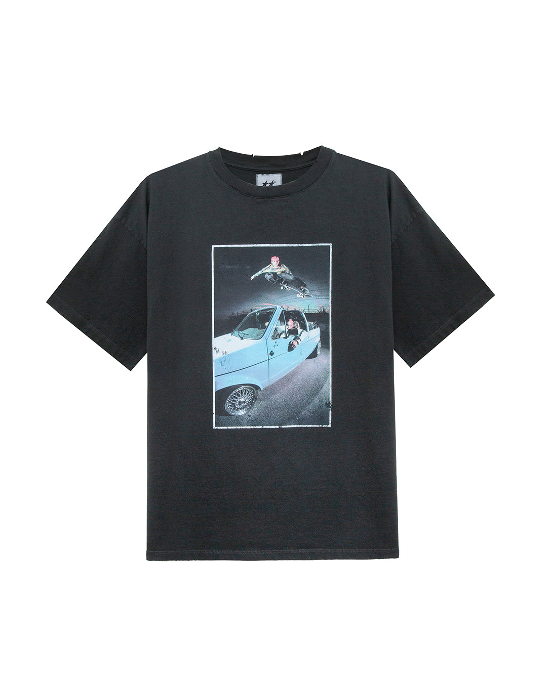 TJ X Golf Tee Black