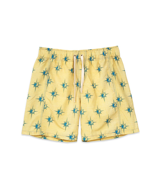 TJ x Cabrio Yellow Swimwear