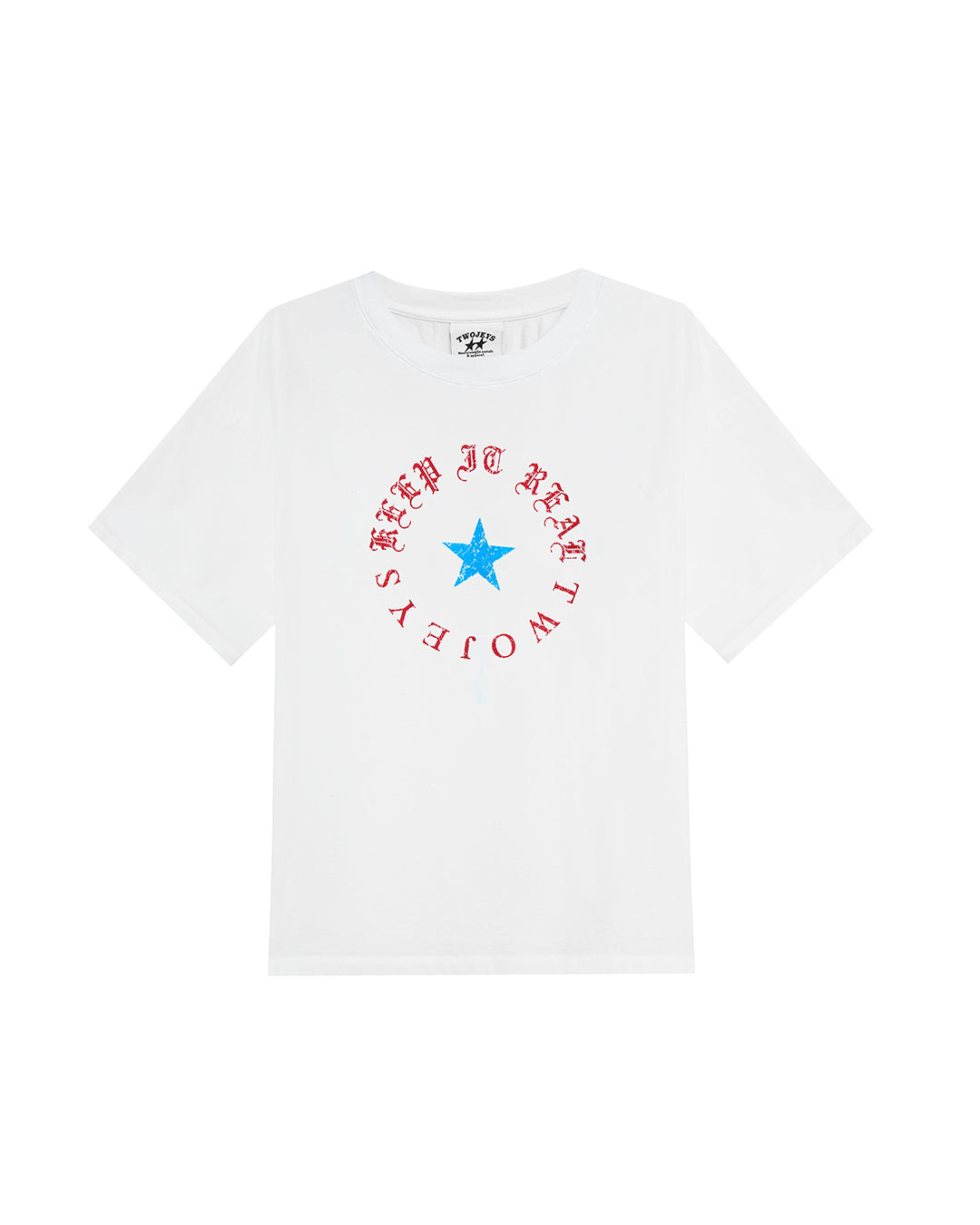 Keep It Real Tee White