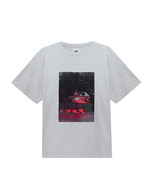 TJ X Golf Tee Grey Melange