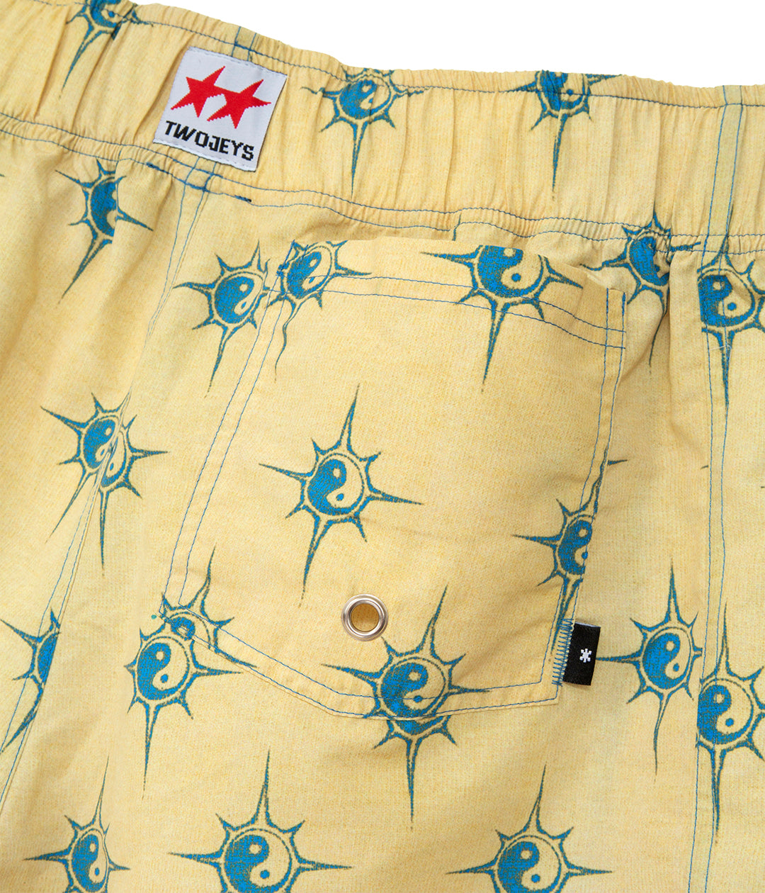 TJ x Cabrio Yellow Swimwear