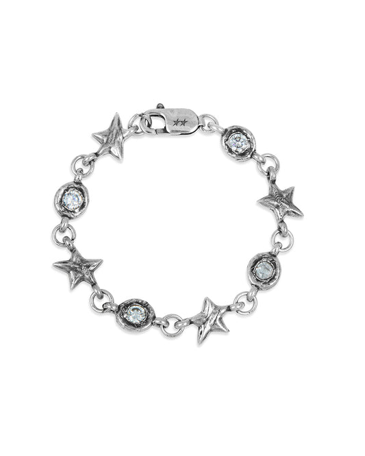 White Squadra Bracelet