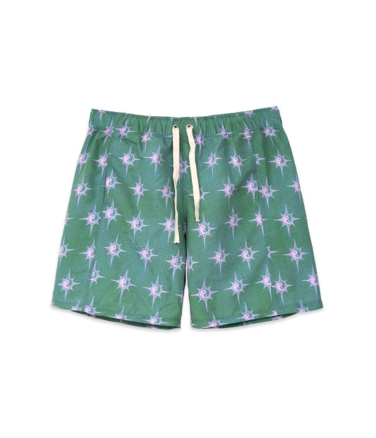 TJ x Cabrio Green Swimwear