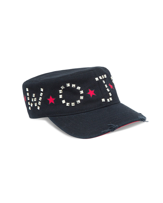 Black Lettering Guerrilla Cap