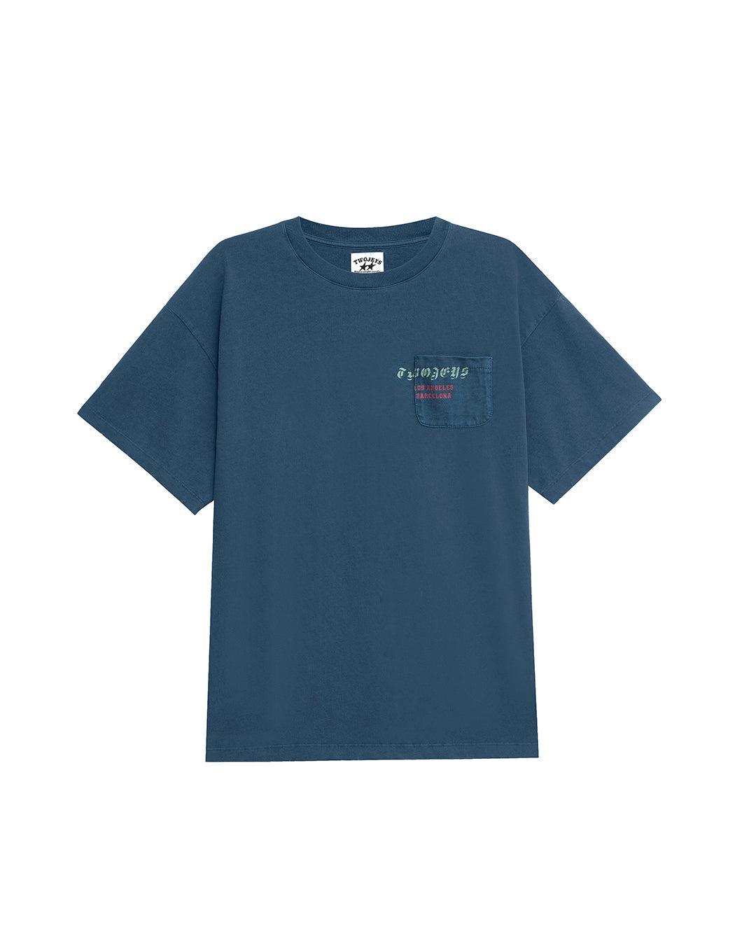 LA-BCN Tee Navy