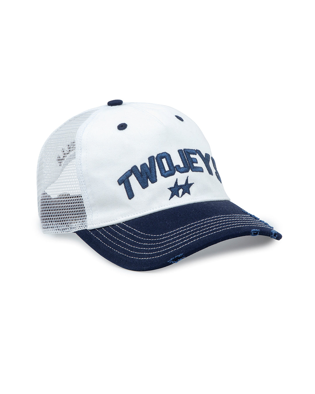 White Icon Trucker