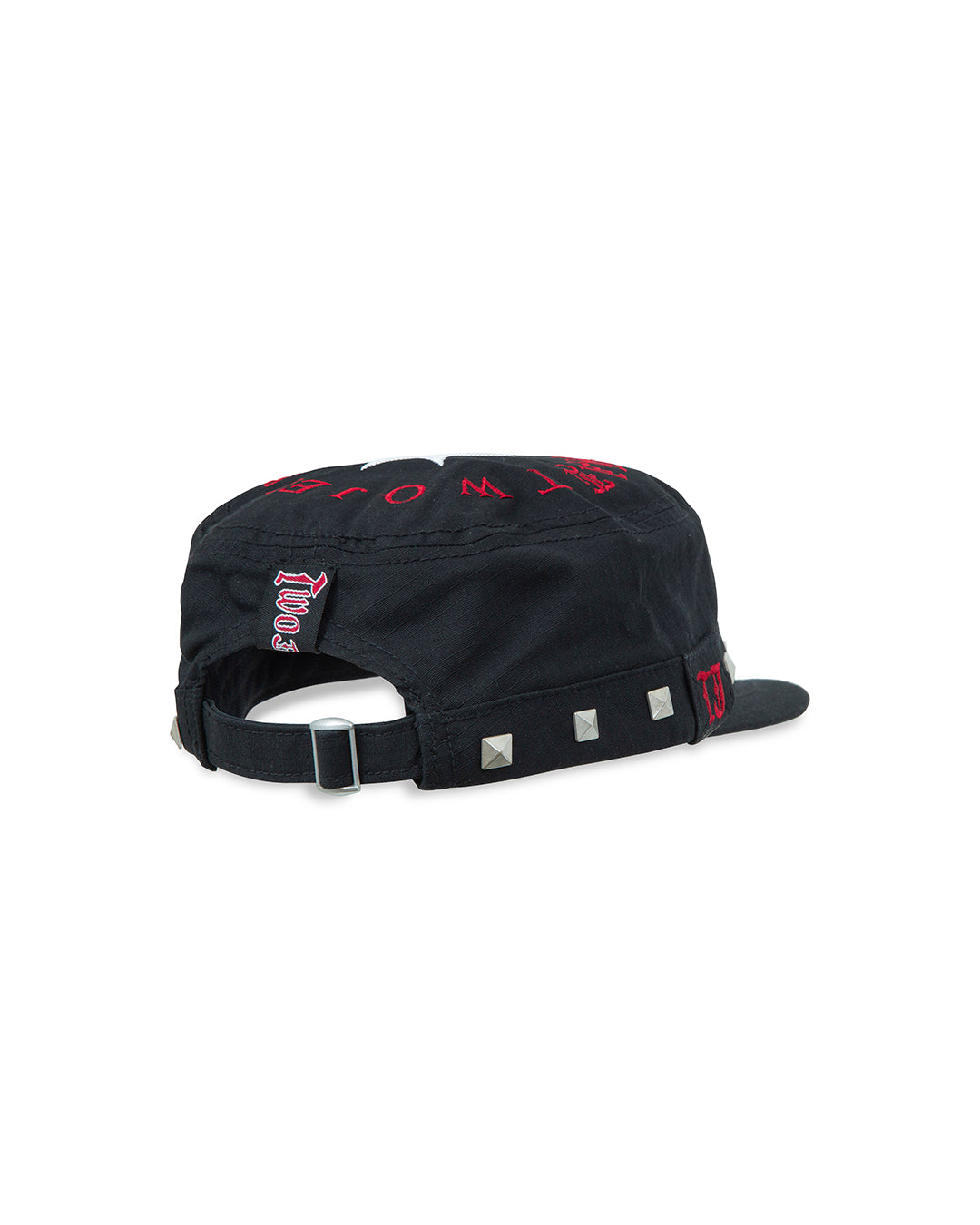 Studded Black Guerrilla Cap
