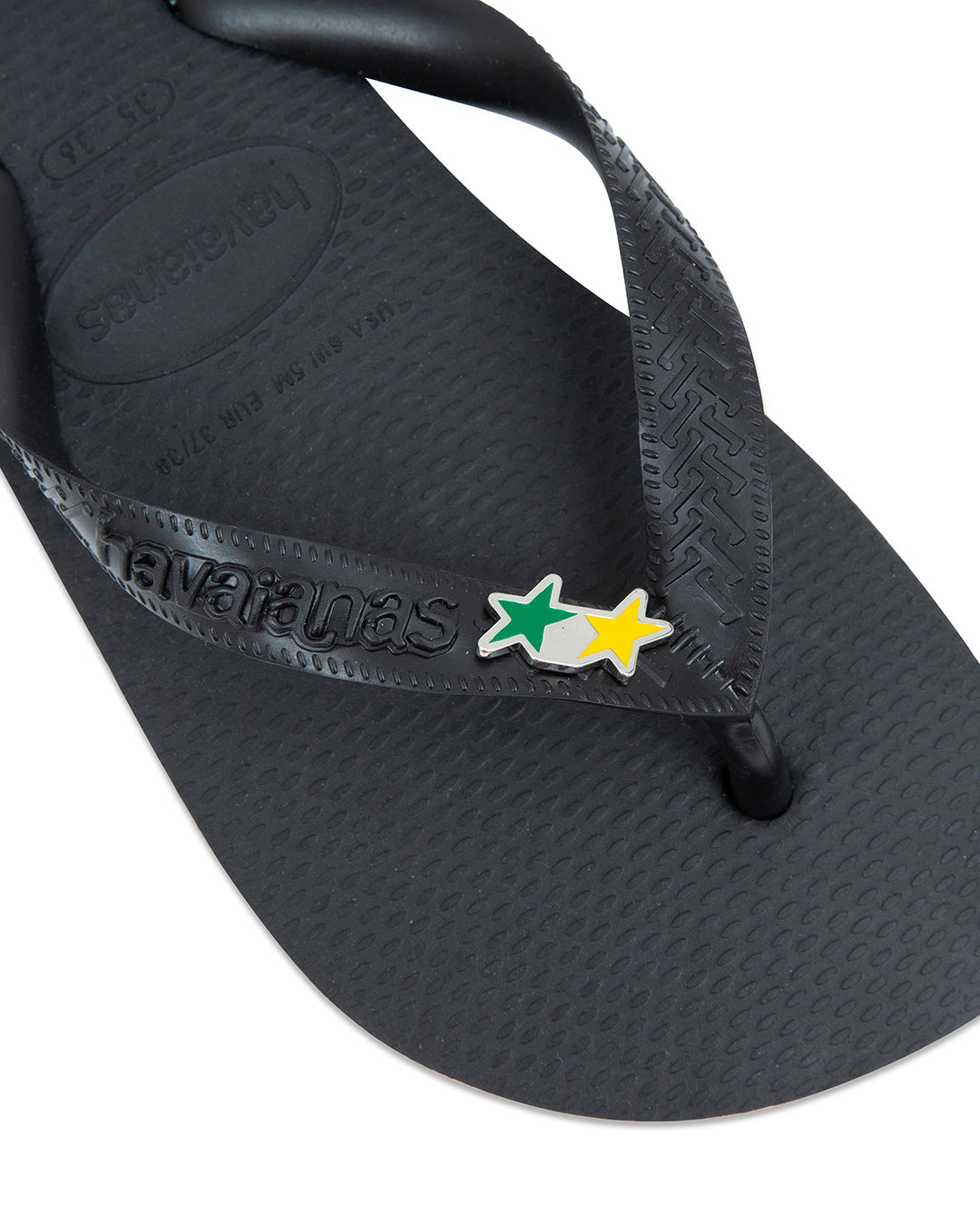 Twojeys Black Havaianas