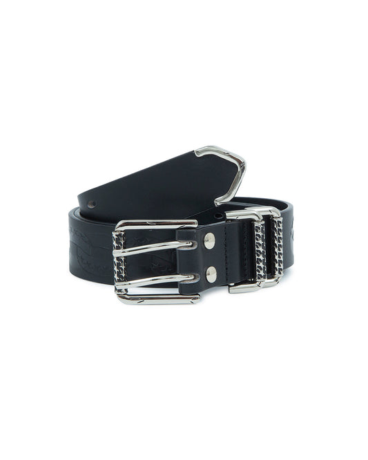 Black Icon Link Belt