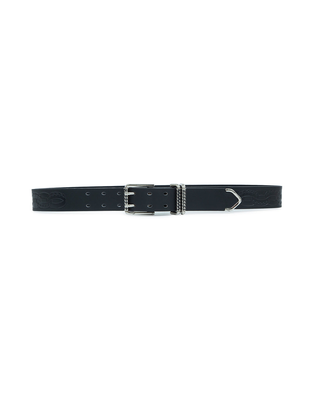 Black Icon Link Belt