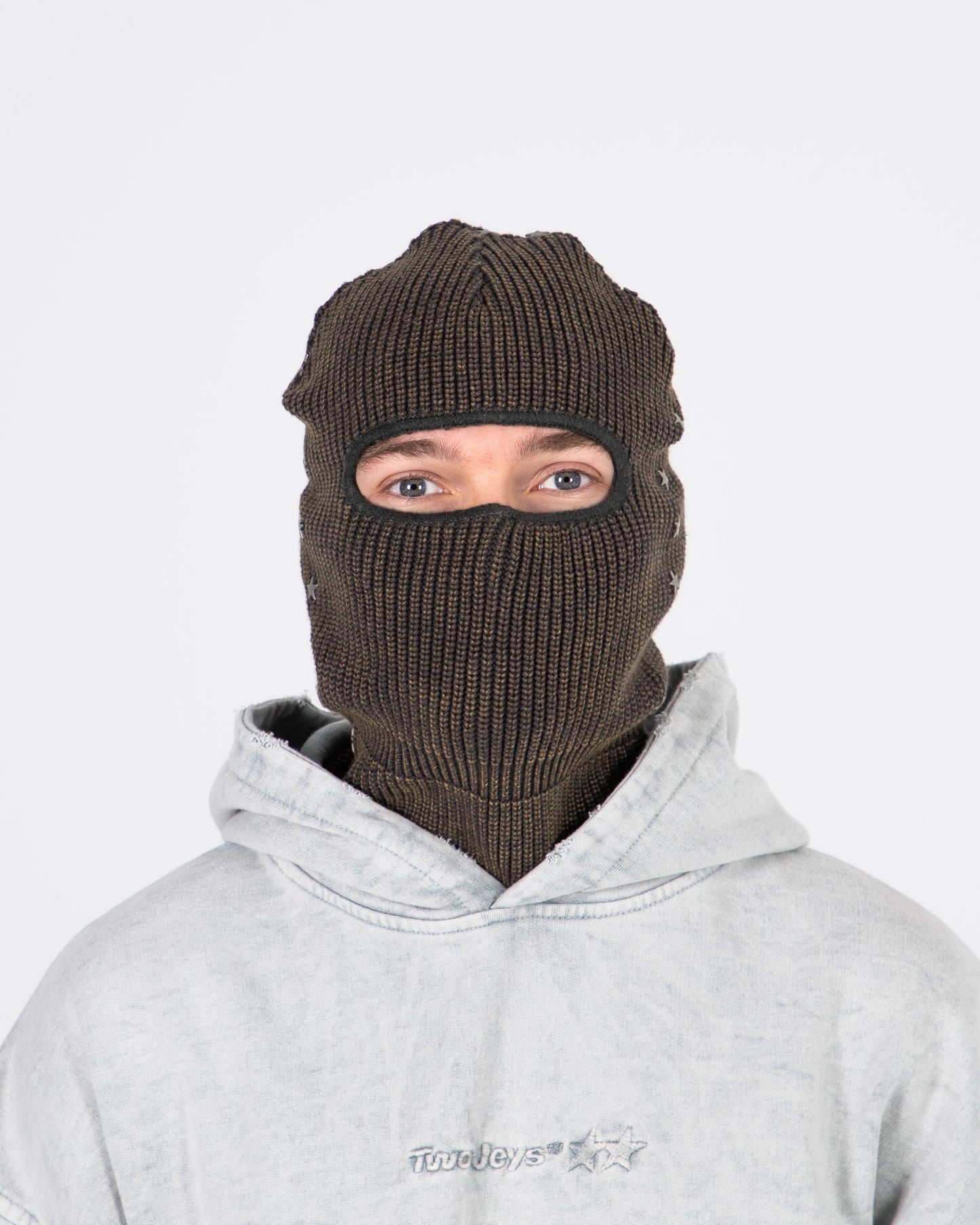 Twojeys Brown Balaclava