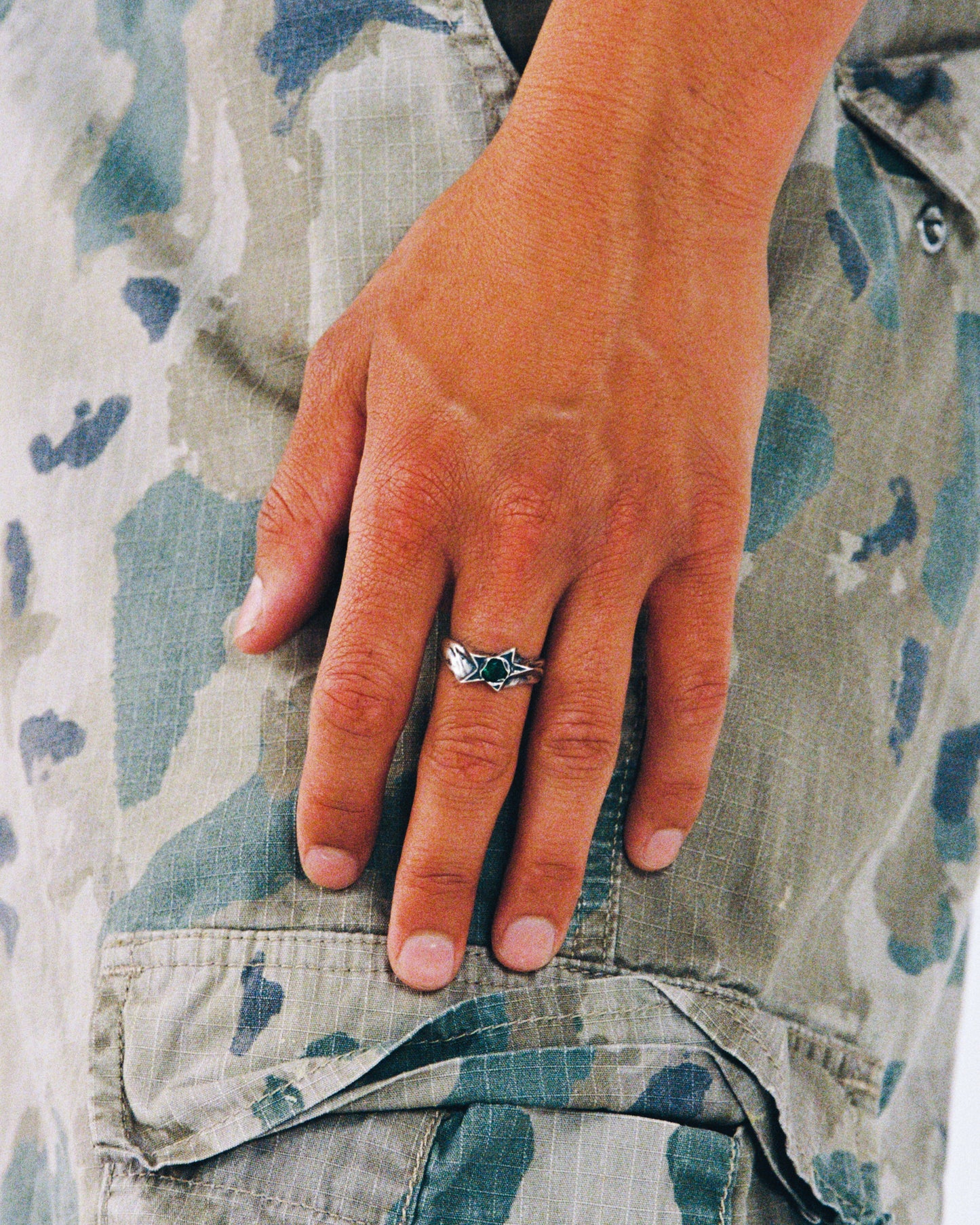 Green Calda Ring