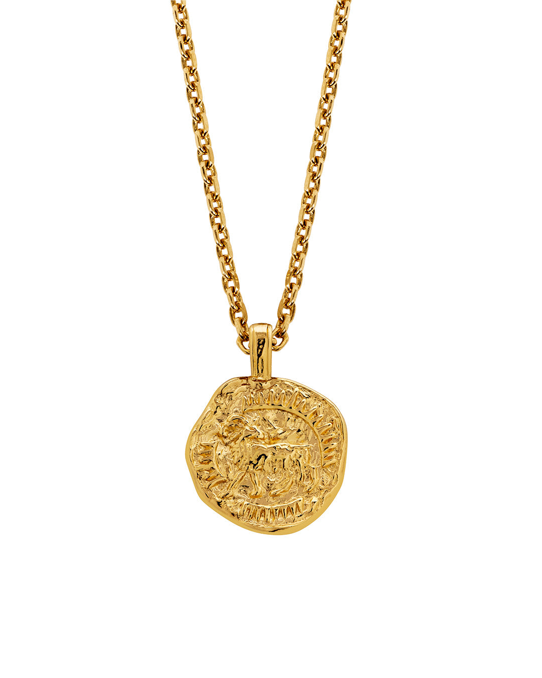 Aries Necklace Gold