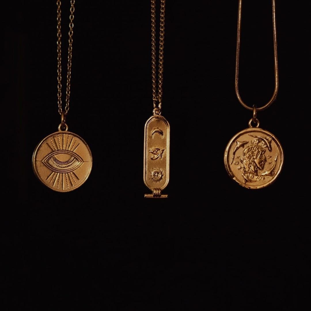 Twojeys necklaces Ancient Coin