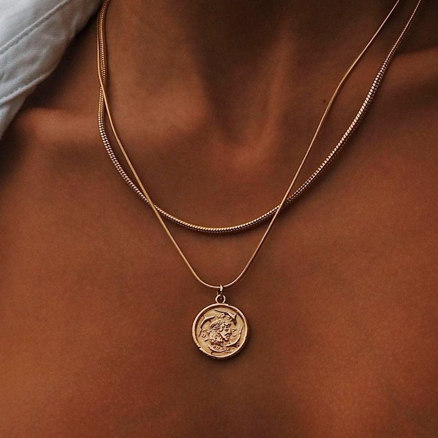 Twojeys necklaces Ancient Coin