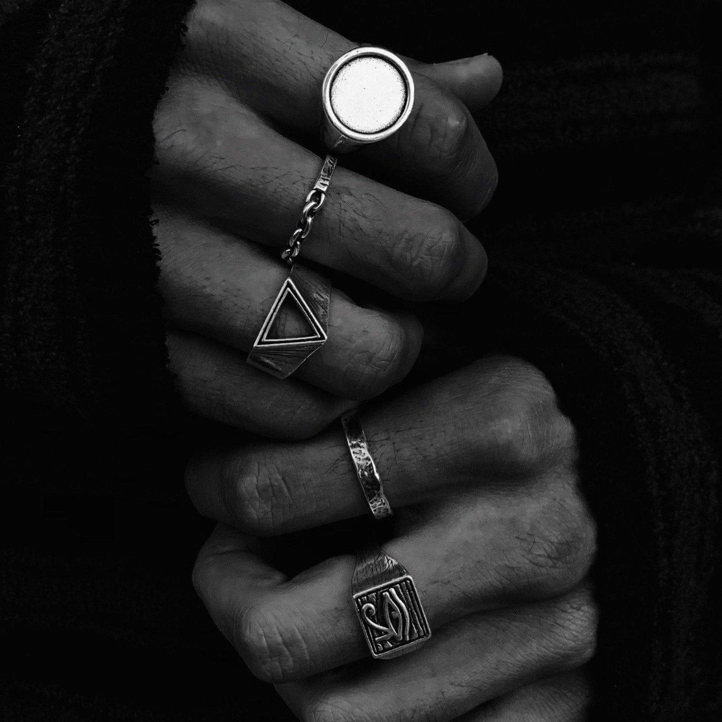 Twojeys rings Chain Ring