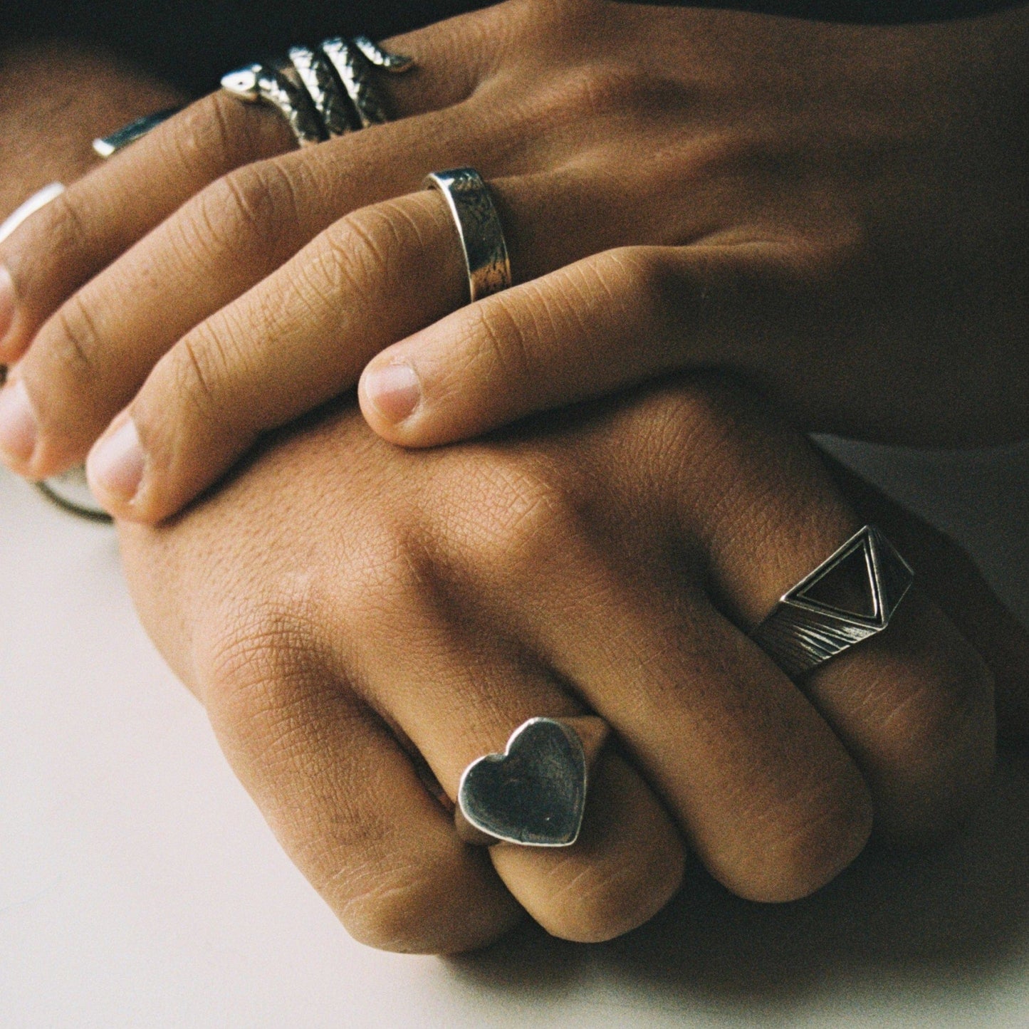 Twojeys rings Full Heart Ring