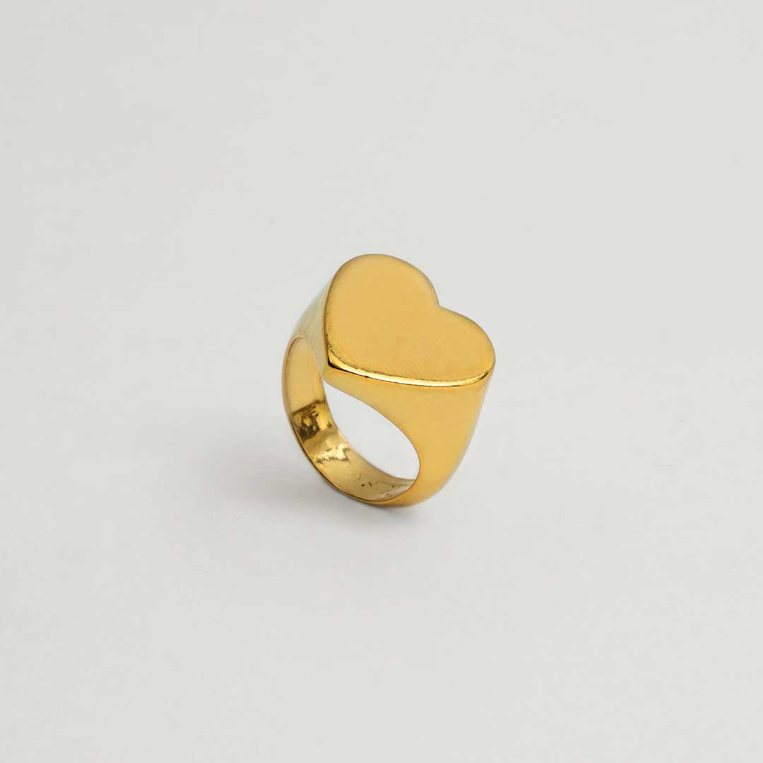 Twojeys rings Full Heart Ring